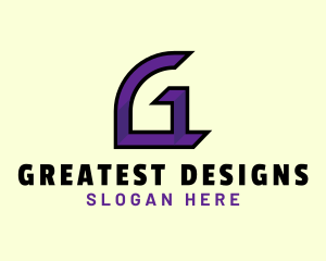 Tech Gaming Letter G  logo design