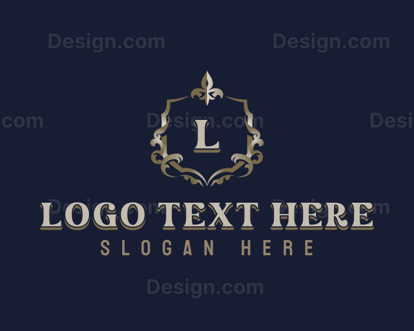 Elegant Ornamental Crest Logo