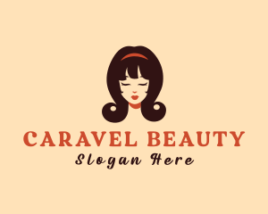 Glam Beauty Girl logo design