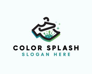 Shirt Printing Splash logo design