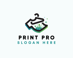 Shirt Printing Splash logo design