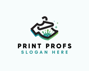 Shirt Printing Splash logo design