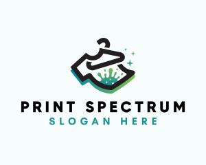 Shirt Printing Splash logo design