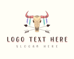 Bohemian Bull Horn logo