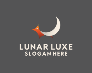 Moon Fox Wildlife logo design