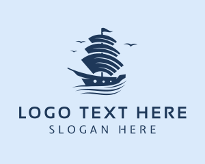 Sea Ship Sailing logo