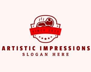 Steak Grill Restaurant logo design