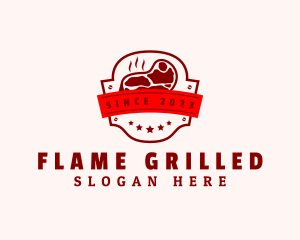 Steak Grill Restaurant logo design