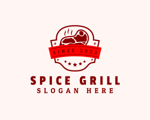 Steak Grill Restaurant logo design