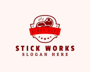 Steak Grill Restaurant logo design