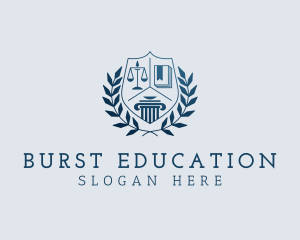 Educational Law Academy logo design