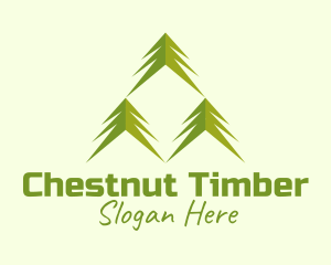 Palm Tree Forestry logo design