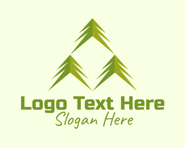 Pine Tree logo example 2