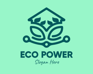 Ecology Sustainable Greenhouse logo design