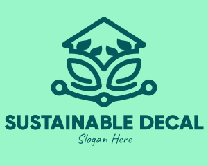 Ecology Sustainable Greenhouse logo design