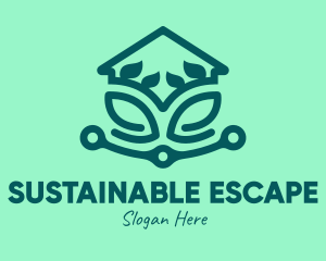 Ecology Sustainable Greenhouse logo design