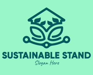 Ecology Sustainable Greenhouse logo design