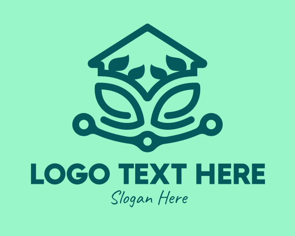 Leaf logo example 2