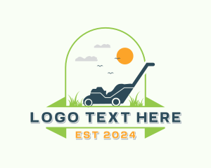 Gardening Lawn Mower logo