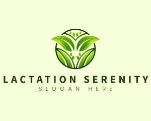 Eco Leaves Nature logo design