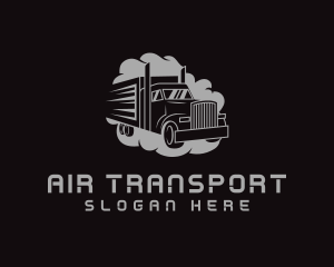 Trucking Transport Vehicle logo design