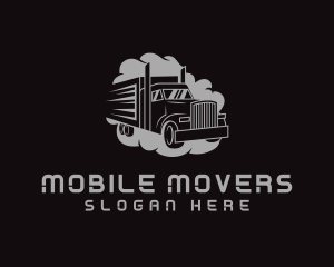 Trucking Transport Vehicle logo design