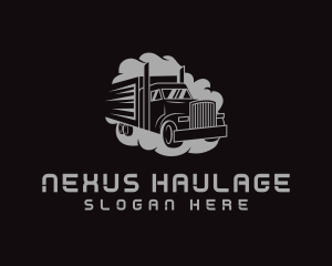 Trucking Transport Vehicle logo design