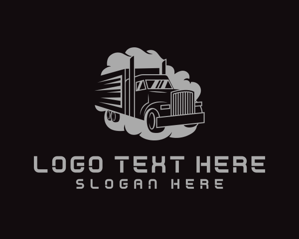 Trucking Transport Vehicle logo