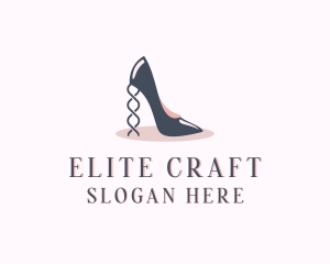 High Heels Fashion Shoes logo design