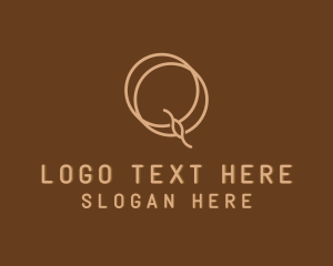 Stylist Fashion Apparel Letter Q logo
