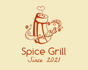 Chili Pepper Spice logo design