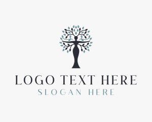 Organic Woman Tree Logo