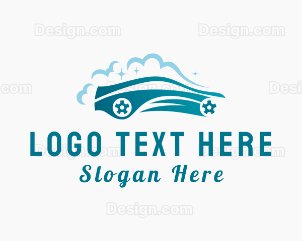 Clean Automobile Vehicle Logo