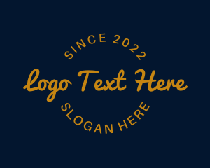 Fancy Cursive Business logo