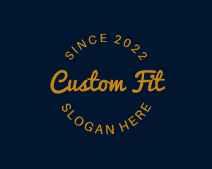 Fancy Cursive Business logo