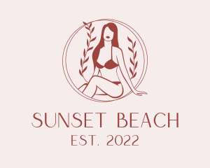 Sexy Fashion Bikini logo design