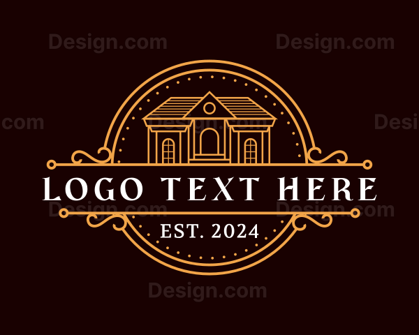 Real Estate Luxury Hotel Logo