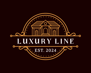 Real Estate Luxury Hotel logo design