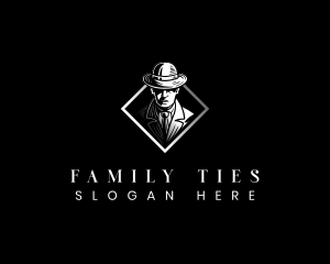 Dapper Detective Agent logo design