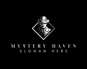 Dapper Detective Agent logo design