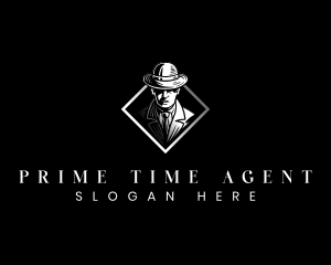 Dapper Detective Agent logo design