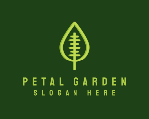 Natural Leaf Garden logo design