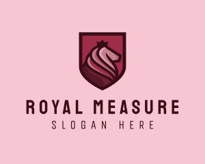 Royal Horse Shield logo design