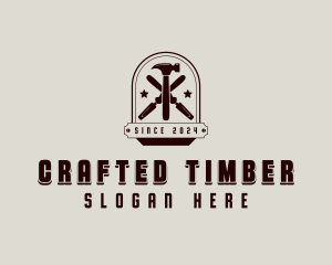 Carpenter Tools Craftsman logo design