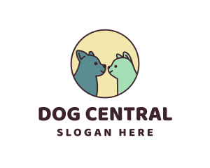 Vet Dog Cat logo design