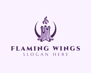 Lenten Wax Candle logo design