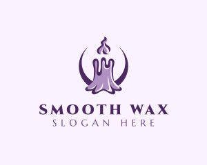 Lenten Wax Candle logo design