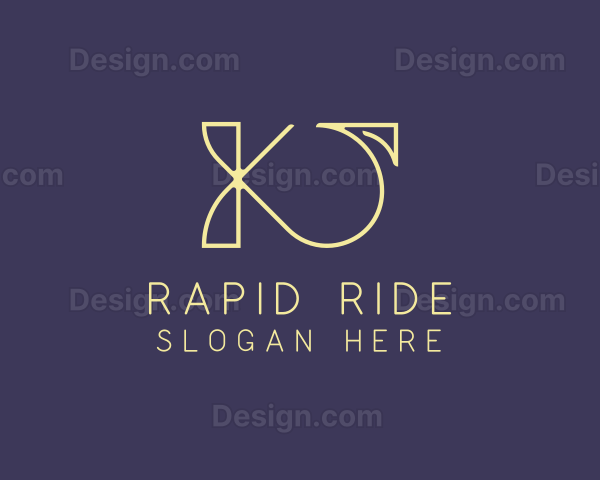 Elegant Stylist Letter K Logo