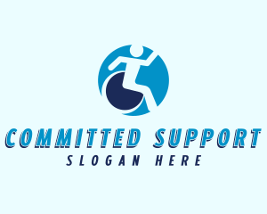 Disability Rehabilitation Support logo design