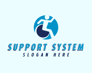 Disability Rehabilitation Support logo design